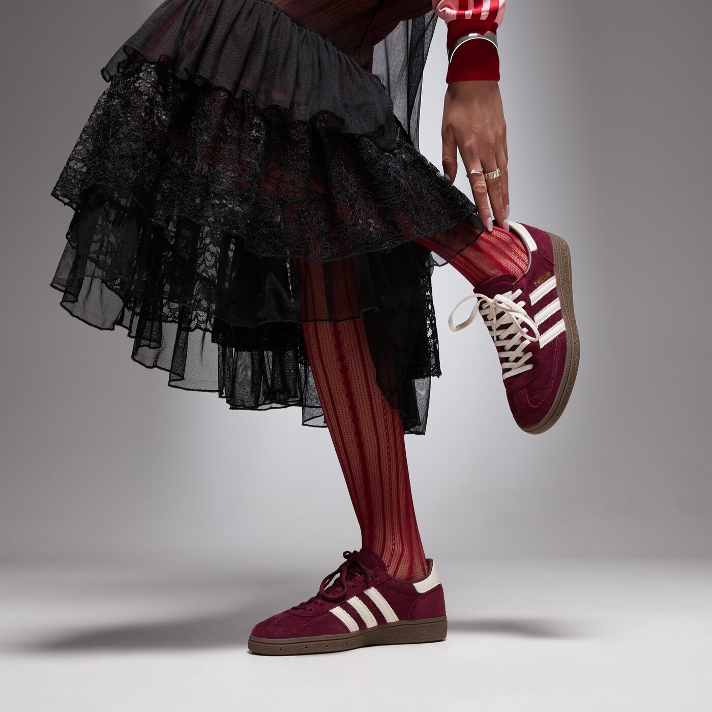 ADIDAS HANDBALL SPEZIAL W JQ8753 | farba BORDOVÁ | Módne Tenisky. Ženy ...