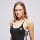 dámske šaty ADIDAS ŠATY 3S TRIČKO DRESS jd4619 farba čierna