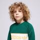 detská mikina ADIDAS MIKINA CREW BOY ip2649 farba zelená