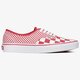 pánske skate obuv VANS UA AUTHENTIC vn0a38emvk51m farba červená