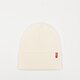 detská čiapka LEVI'S ČIAPKA SLOUCHY RED TAB BEANIE d7543-0004 farba biela