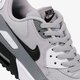 detské tenisky (obuv) NIKE AIR MAX 90 MESH (GS)  833418-024 farba sivá