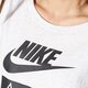 dámske tričko NIKE TRIČKO SS W NSW TOP LOGO AIR aa1720-051 farba biela