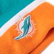 detská čiapka NEW ERA ČIAPKA TEAM CUFF BOBBLE MIAMI DOLPHINS 80043294 farba modrá