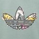 detská mikina ADIDAS MIKINA CREW GIRL ib8596 farba sivá