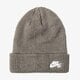 detská čiapka NIKE ČIAPKA ZIMNÁ SB FISHERMAN BEANIE BEANIE BEANIE 628684037 farba sivá