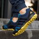 pánska outdoorová obuv ADIDAS TRACEROCKER aq4105 farba tmavomodrá