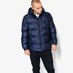 pánska zimná bunda ADIDAS BUNDA HOODED JKT br4782 farba tmavomodrá