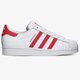 detské tenisky (obuv) ADIDAS SUPERSTAR J  fw8293 farba biela