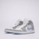 dámske tenisky (obuv) JORDAN 1 MID bq6472-105 farba sivá