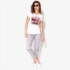 dámske tričko ADIDAS TRIČKO SS TREFOIL TEE bk2346 farba biela