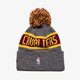 detská čiapka NEW ERA ČIAPKA NBA KNIT MARL CLE CAVALIERS GRA/OTC 80524569 farba sivá