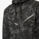 pánska mikina NIKE MIKINA M NSW TCH FLC WR AOP 835866021 farba sivá