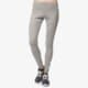dámske nohavice ADIDAS NOHAVICE  3 STRIPES LEGG ab2181 farba sivá