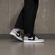 detské tenisky (obuv) AIR JORDAN 1 MID SE (GS)  dm6216-016 farba čierna