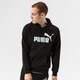 pánska mikina PUMA MIKINA S KAPUCŇOU ESS BIG LOGO HOODIE FL - PUMA BLACK 58668601 farba čierna