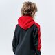 detská mikina JORDAN MIKINA S KAPUCŇOU JUMPMAN CLASSICS III PO 957422-023 farba čierna
