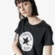 dámske tričko CONVERSE TRIČKO SS SEASONAL CHUCK PATCH PALM FILL TEE 10017791-a01 farba čierna