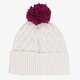 detská čiapka REEBOK ČIAPKA OW UNISEX POM POM BEANIE ab2809 farba biela