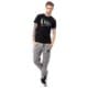 pánske nohavice NEW ERA NOHAVICE  HYPER SPORT TRACK PANT 11084810 farba sivá