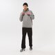 pánska mikina VANS MIKINA FOUNDATION MINI LOGO PO HOODY vn0007fn4ou farba sivá