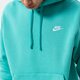 pánska mikina NIKE MIKINA S KAPUCŇOU SPORTSWEAR CLUB FLEECE bv2654-392 farba modrá
