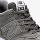 pánske tenisky (obuv) NEW BALANCE ML574FSC ml574fsc farba sivá