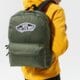 dámsky ruksak VANS RUKSAK REALM BACKPACK vn0a3ui67wj1 farba sivá