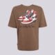 pánske tričko JORDAN TRIČKO M J BRK GX SNKR 85 SS CRW ix1576-274 farba hnedá