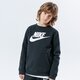 detská mikina NIKE MIKINA SPORTSWEAR CLUB FLEECE cj7862-011 farba čierna