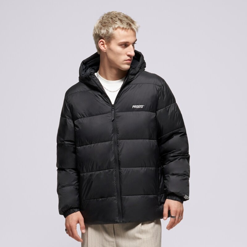 PROSTO BUNDA ZIMNÁ PUFFER JACKET 404 BLACK