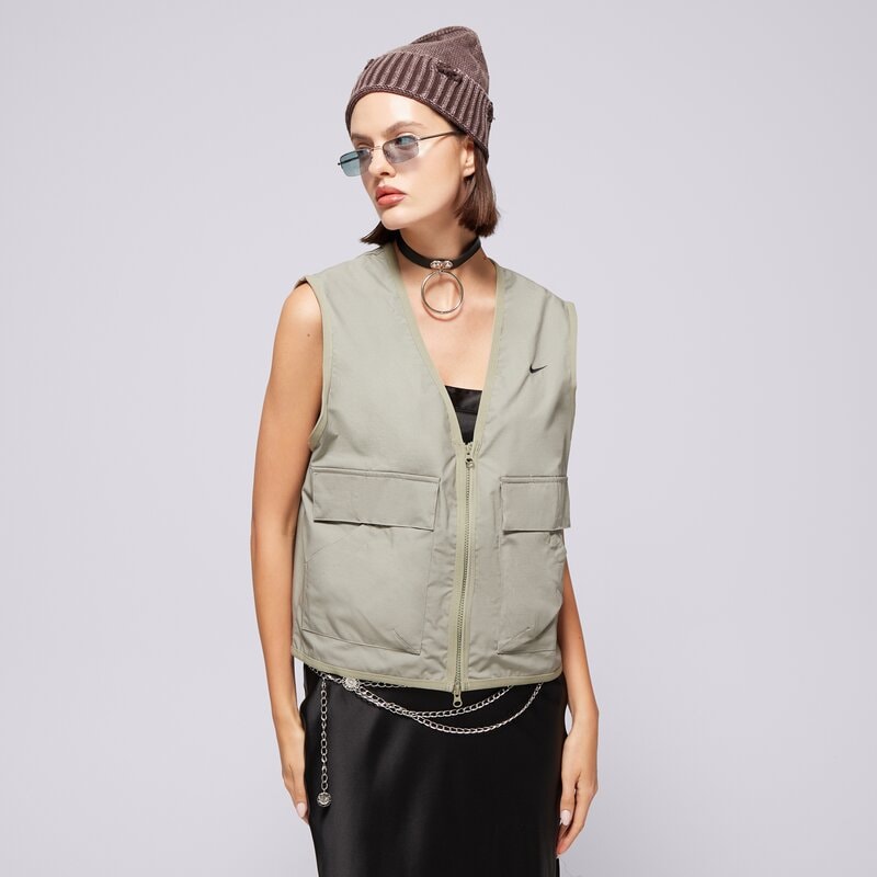 NIKE VESTA W NSW ESSTL WVN LSE CRGO VEST