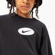 detské tričko NIKE TRIČKO G NK DF TEE ICON CLASH BOXY FR GIRL dq4392-010 farba čierna