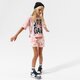JORDAN ŠORTKY  JORDAN GIRL TIE DYE FT SHORT GIRL 45a766-n0k farba oranžová