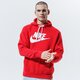 pánska mikina NIKE MIKINA S KAPUCŇOU SPORTSWEAR CLUB FLEECE bv2973-657 farba červená