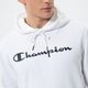 pánska mikina CHAMPION MIKINA S KAPUCŇOU HOODED SWEATSHIRT 217142ww001 farba biela