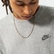 pánske tričko NIKE TRIČKO M NSW CLUB TEE SUST dr7923-050 farba sivá