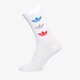 dámske ponožky ADIDAS PONOŽKY TRI THN RBD CRW gn4912 farba biela