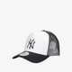 pánska šiltovka NEW ERA ČIAPKA TEAM BLOCK TRUCKER NYY NEW YORK YANKEES 12380796 farba biela