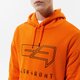 pánska mikina CONFRONT MIKINA S KAPUCŇOU BIG LOGO HOODY ORA cf121blm24004 farba oranžová