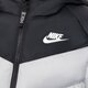 detské tričko NIKE BUNDA C-BLOCK BUB BLK/GRY BOY dx1264-010 farba čierna
