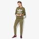 dámske nohavice ADIDAS NOHAVICE  REGULAR TP CUF ay8938 farba khaki