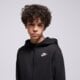detská mikina NIKE MIKINA S KAPUCŇOU CLUB FT BOY fd3017-010 farba čierna
