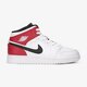 detské tenisky (obuv) AIR JORDAN 1 MID (GS) 554725-116 farba biela