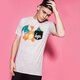 HYPE TRIČKO SS CHARIZARD POCKET hpok074 farba sivá