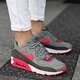dámske tenisky (obuv) NIKE WMNS AIR MAX 90  325213044 farba sivá