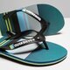 pánske šľapky QUIKSILVER MOLOKAI EVERYDA aqyl100234xkgs farba zelená
