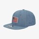 detská šiltovka NEW ERA ČIAPKA SEASONAL FLAG 9FIFTY OPEN MARKET BLUE 80536690 farba modrá