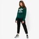 dámska mikina ADIDAS MIKINA TRF CREW SWEAT ADICOLOR dv2623 farba zelená