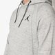 pánska mikina JORDAN MIKINA JSW WINGS LITE PO HOODIE 914480-063 farba sivá